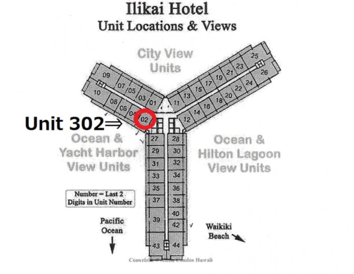 Ilikai Apt 302 - Spacious Studio With Stunning Ocean & Harbor Views Χονολουλού Εξωτερικό φωτογραφία